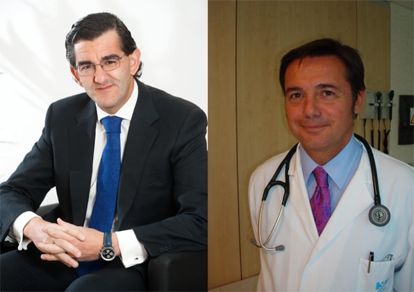 30 04 2012 los doctores niko mihic, jefe de la unidad de prevención precoz personalizada, y juan abarca cidón, director gen