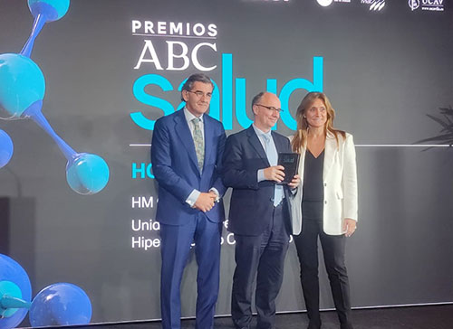 Imagen para: La Unidad de Prevención y Diagnóstico Hipertemprano Oncológico de HM CIOCC recibe el Premio ABC Salud