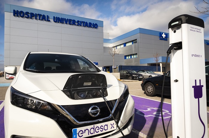 Imagen para: Endesa X instala cargadores para coche eléctrico en 4 centros de HM Hospitales de Madrid y Galicia
