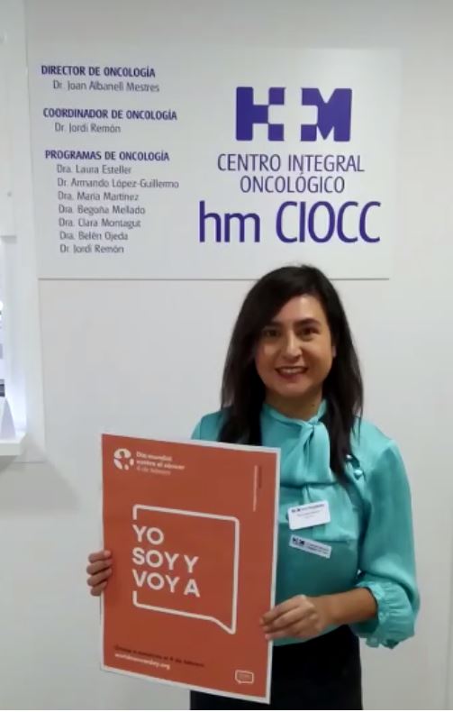 Imagen para: HM CIOCC Barcelona participa en el movimiento #YoSoyYVoyA por el Día Mundial contra el Cáncer