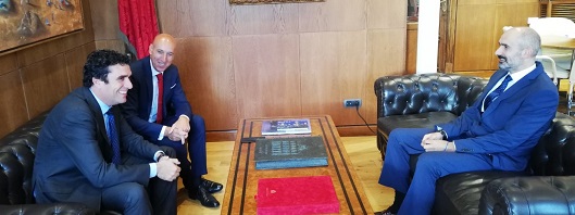 Imagen para: El alcalde de León recibe a los representantes de HM Hospitales en León