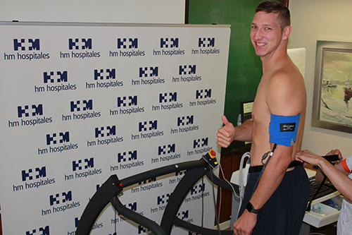 Imagen para: Los jugadores del Monbus Obradoiro acuden a HM Rosaleda para pasar reconocimientos médicos de pretemporada