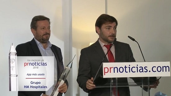 Imagen para: HM Hospitales recibe el premio «Los mejores de PR 2018» a la APP más usada