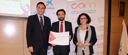 Imagen para: El Dr. Juan Francisco Rodríguez recibe el XVI Premio Nacional de Investigación que otorga el COM de Córdoba