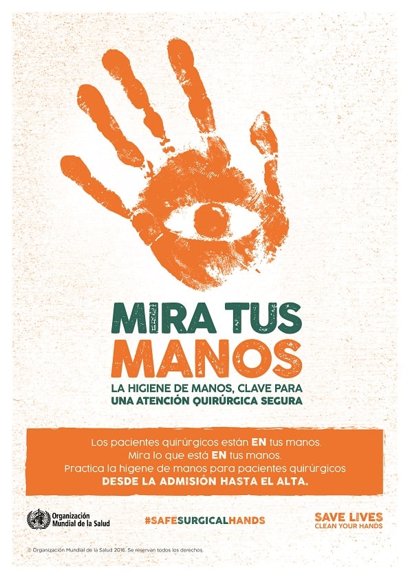 Imagen para: Salve vidas: límpiese las manos, campaña del 5 de mayo de 2016