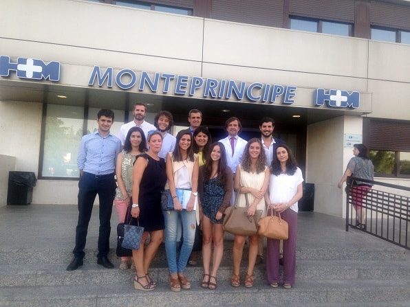 Imagen para: Los alumnos del Máster de Derecho Sanitario visitan el Hospital Universitario HM Montepríncipe