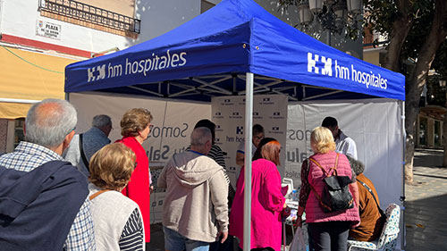 Imagen para: El Hospital Internacional HM Santa Elena realiza pruebas gratuitas en el centro de Torremolinos con motivo del Día Mundial de la Salud