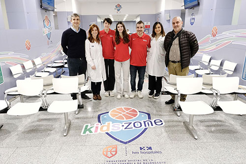 Imagen para: El Hospital HM Nens y la FEB inauguran ‘Kids Zone’ con el objetivo de fomentar hábitos de vida saludables y humanizar los espacios