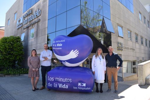 Imagen para: El Hockey Club Coruña Femenino se suma al proyecto ‘Los minutos de la vida’ de HM Hospitales