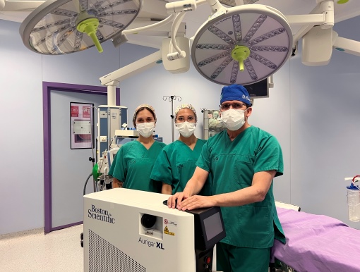 Imagen para: El Hospital HM Málaga incorpora el Láser Holmio para las cirugías de próstata