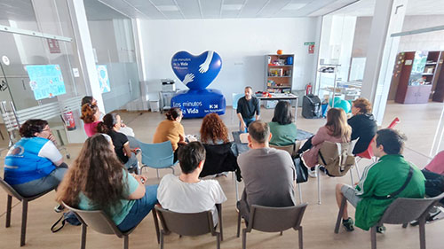 Imagen para: HM Hospitales y la Asociación de Periodistas de León forman en primeros auxilios a los profesionales bercianos