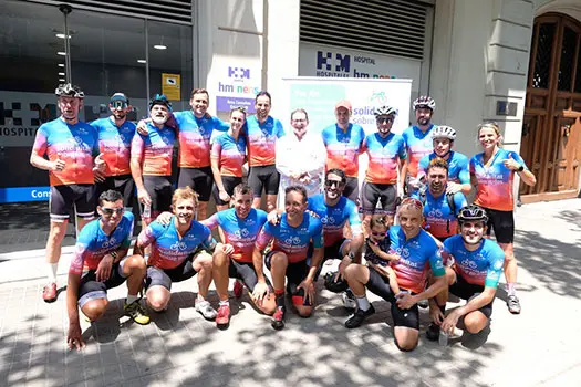 Imagen para: La Fundación HM Obra Social Nens y el piloto Gerard Farrés recaudan más de 4.000 euros para el cuidado de la salud de los niños vulnerables de Barcelona