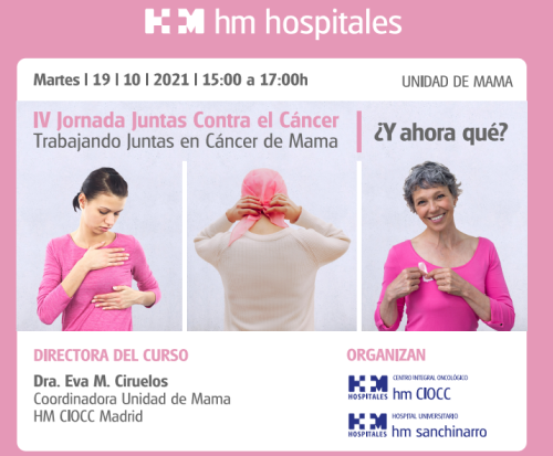 Imagen para: La unidad de mama de HM CIOCC alerta de que el retraso en el diagnóstico por la pandemia incidirá en una mayor gravedad en el futuro