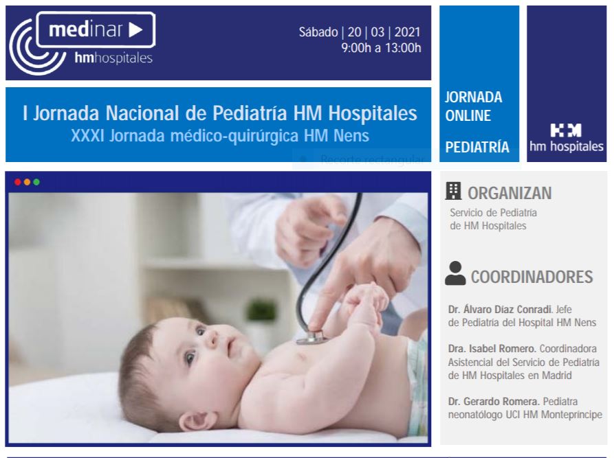 Imagen para: La vacunación contra la COVID-19 de los niños centrará el debate de la I Jornada Nacional de Pediatría HM Hospitales
