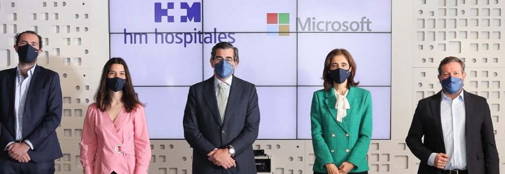 HM Hospitales y Microsoft firman una alianza estratégica para avanzar en la ciencia del dato en el ámbito de la salud