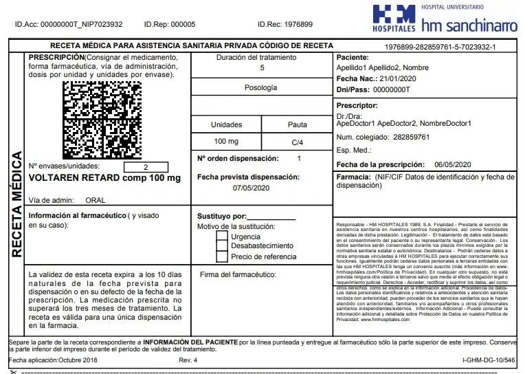 Imagen para: Los pacientes de HM Hospitales ya disponen de la receta electrónica privada para reducir consultas y desplazamientos y facilitar el acceso a la medicación