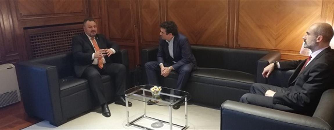 Visita institucional a la Diputación de León