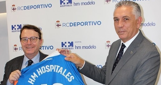 HM Hospitales y el R. C. Deportivo renuevan su colaboración esta temporada con importantes novedades en el ámbito de la salud