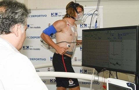 El Deportivo inicia la pretemporada con la realización de unas pruebas de esfuerzo en el Policlínico HM Matogrande