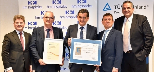 HM Hospitales renueva por cuarta vez el Sello EFQM 500+