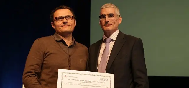 Imagen para: El Dr. Felipe Ramos, premio al mejor trabajo de Investigación Clínica de Endoscopia 2017 en el XXXIX Congreso Nacional de la SEED