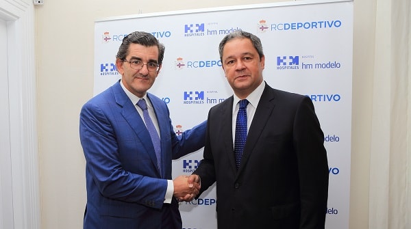 El Hospital HM Modelo cumplirá su cuarta temporada como centro médico oficial del Real Club Deportivo