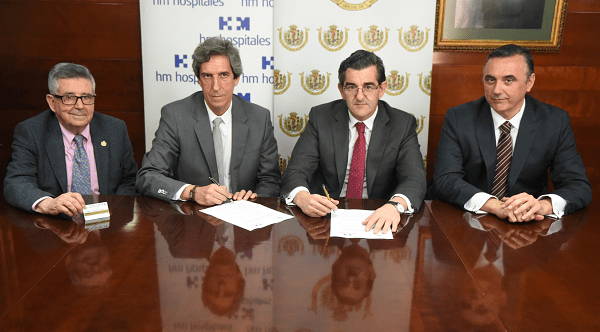 El ICOMEM y HM Hospitales firman un convenio de colaboración para facilitar la asistencia preferencial y gratuita a los médicos jubilados