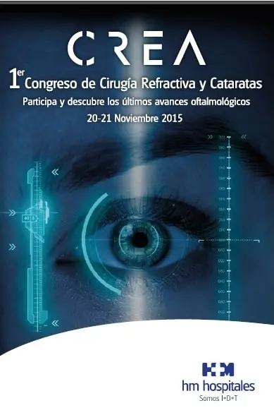 Imagen para: HM Sanchinarro acoge “CREA”, el I Congreso de Cirugía Refractiva y Cataratas, en el que se han inscrito 280 personas