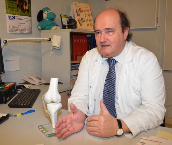 Imagen para: El Dr. Rodríguez Arozena, de HM Universitario Torrelodones, pionero en el tratamiento de rodilla con el sistema Kinespring®