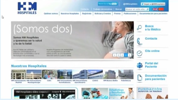 Imagen para: HM Hospitales estrena nueva web, un sitio de referencia on line en información y oferta sanitaria de calidad al servicio de sus pacientes