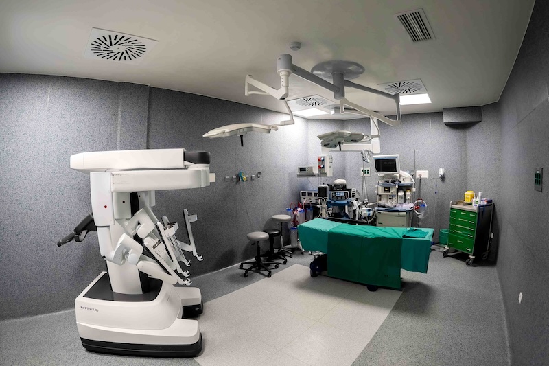 Quirofano da vinci hm hospitales