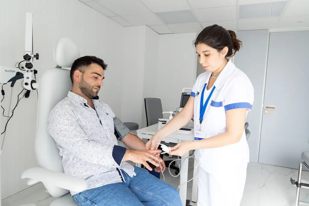 Chequeo tension temperatura