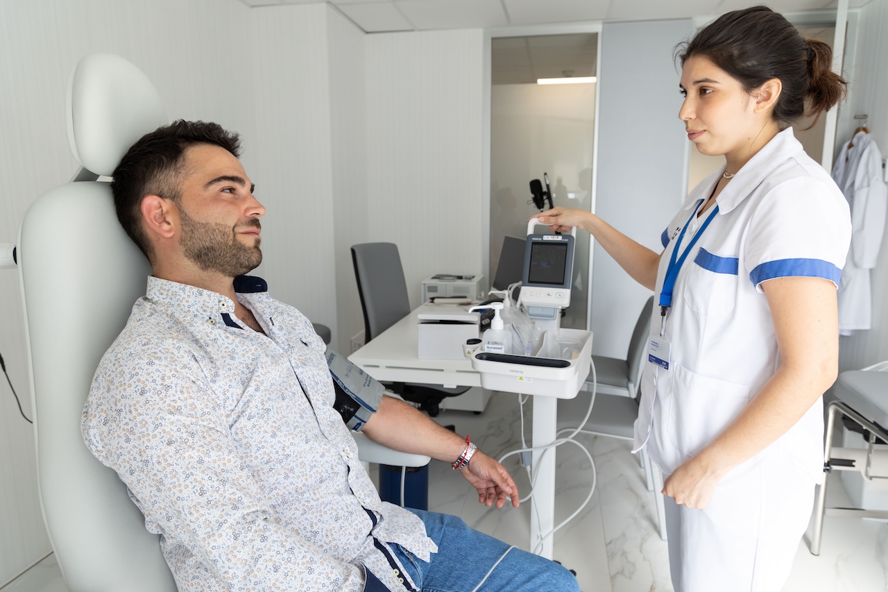 Tension temperatura hm hospitales