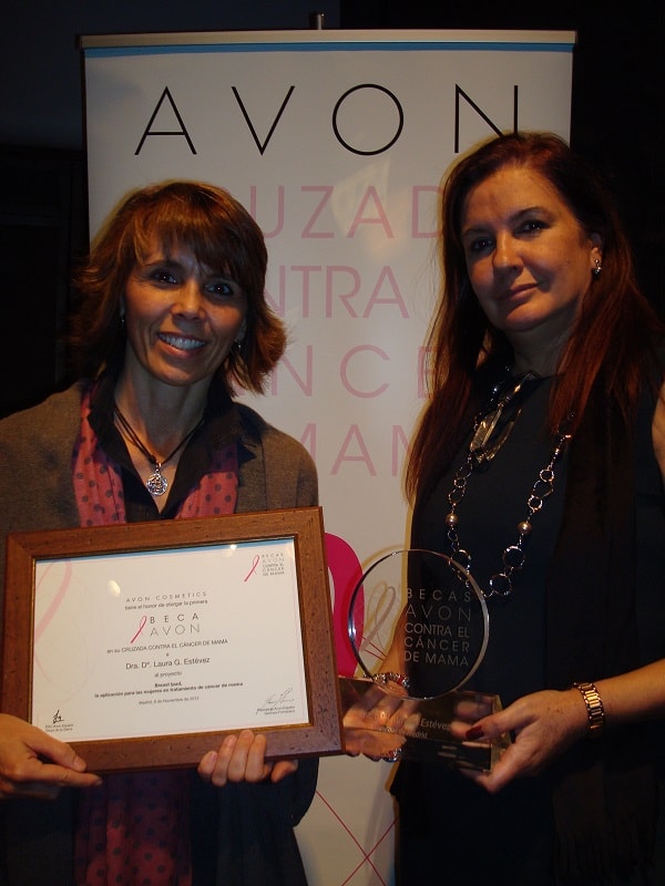 La dra. laura garcía estévez y marisa calderón,