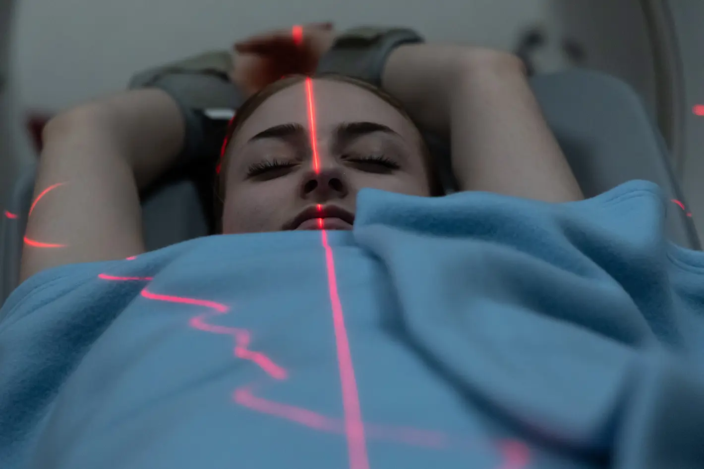 Paciente en prueba oncológica