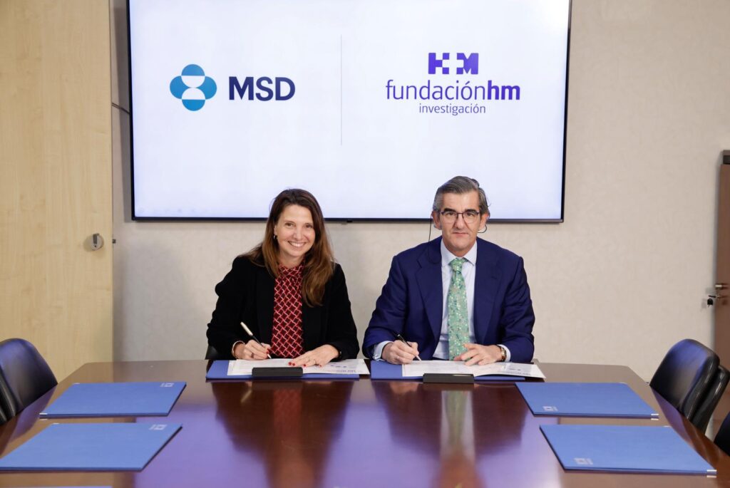 La Fundación de Investigación HM Hospitales y MSD firman un acuerdo para impulsar la mejora asistencial y la calidad de vida de los pacientes