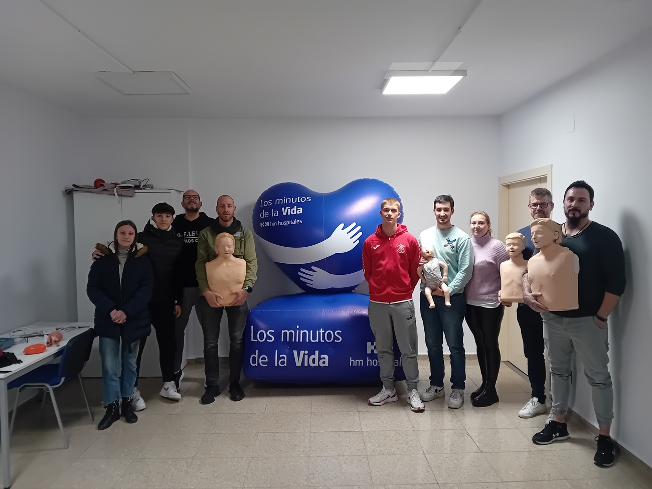 Imagen para: HM Hospitales formó durante 2025 en León a más de 500 personas en RCP y Primeros Auxilios