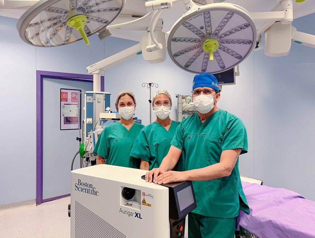 El Servicio de Urología de HM Hospitales en Málaga refuerza su liderazgo con tecnología quirúrgica de vanguardia