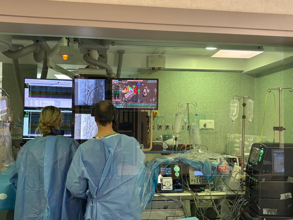 Imágen de la ablacion cardiaca