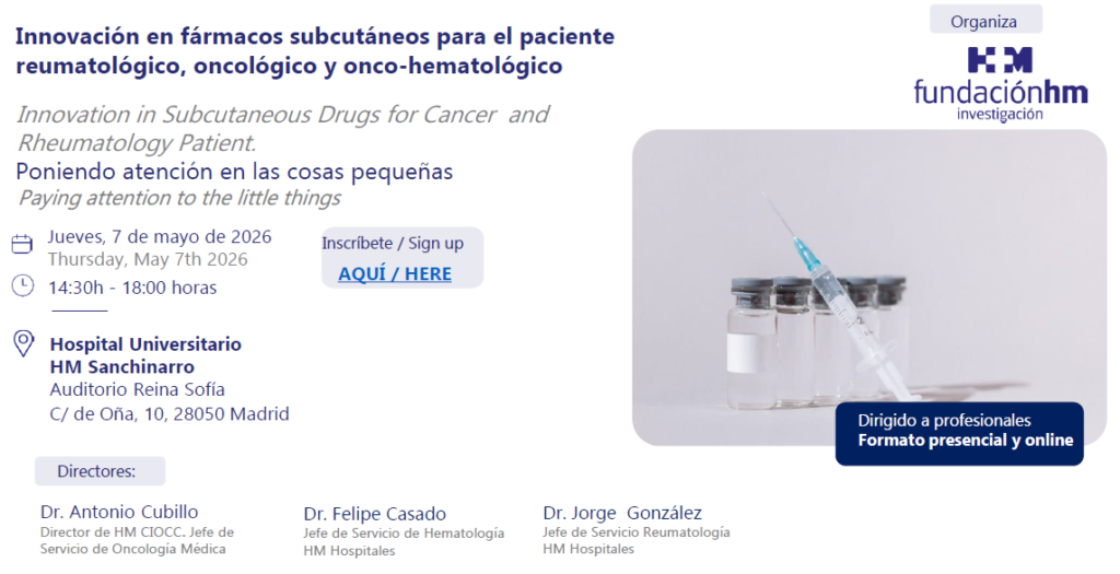 Innovación farmacos subcutaneos