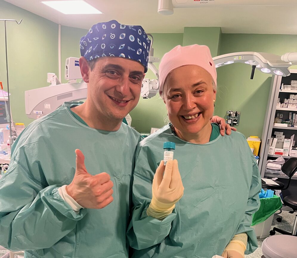 Imagen para: HM Eye Center incorpora a la sanidad privada de Madrid una nueva opción para pacientes con fracaso de trasplante de córnea