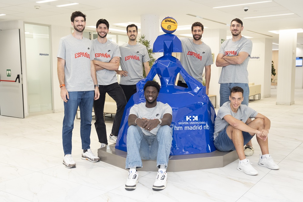 Imagen del equipo español de 3x3