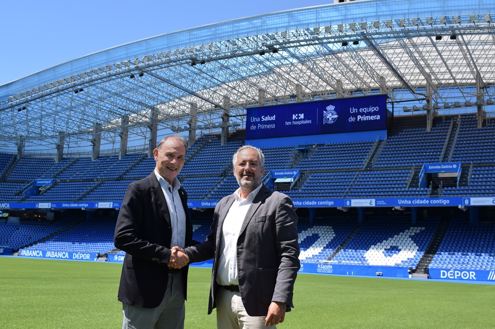 Imagen para: HM Hospitales se convierte en el proveedor médico oficial del RC Deportivo hasta 2028
