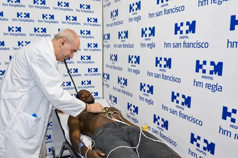 Imagen para: Los jugadores de la Cultural y Deportiva Leonesa confían su reconocimiento médico a HM Hospitales