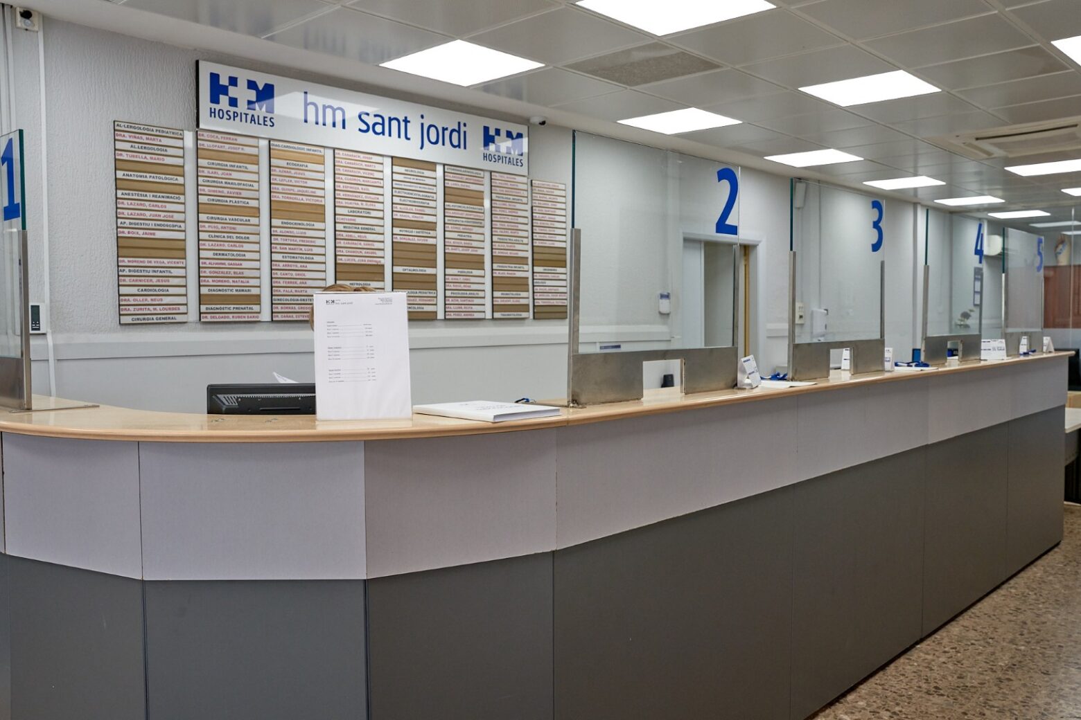 Recepción hm sant jordi