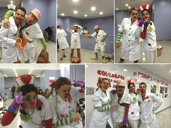 Imatge per a: Somriures Terapèutics: Els pallassos arriben a l’Hospital de Nens!