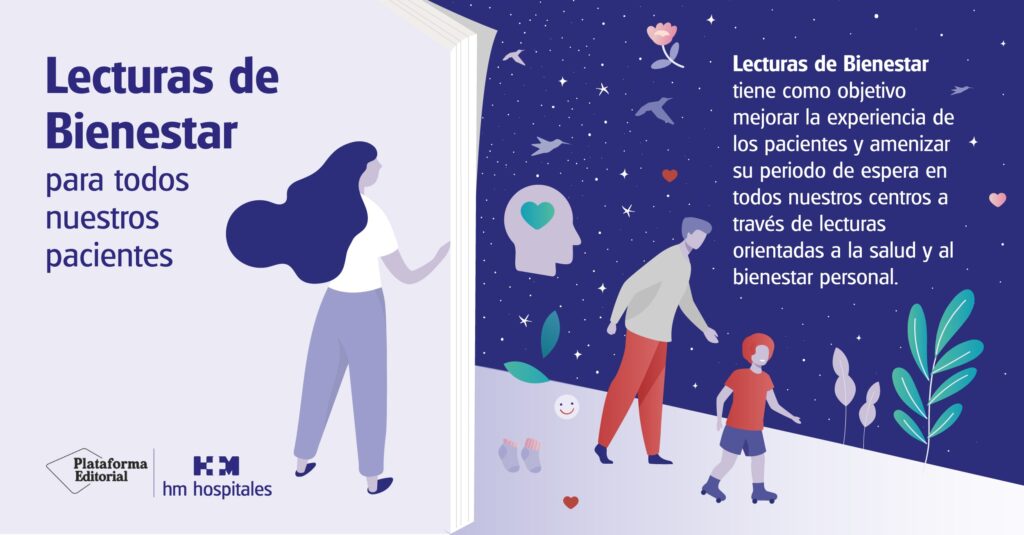  ‘Lecturas de Bienestar’, una iniciativa para amenizar la estancia de los pacientes  