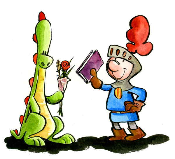 Imagen para: ¡Feliz día de Sant Jordi!