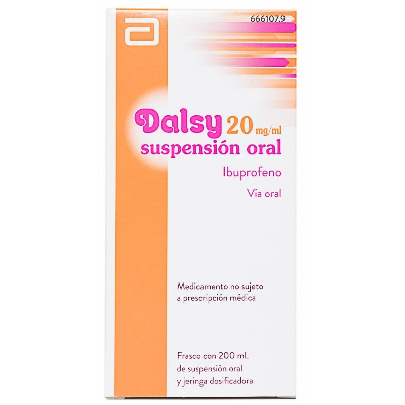 Imagen para: Dalsy – uno de los jarabes con ibuprofeno para los niños- es seguro