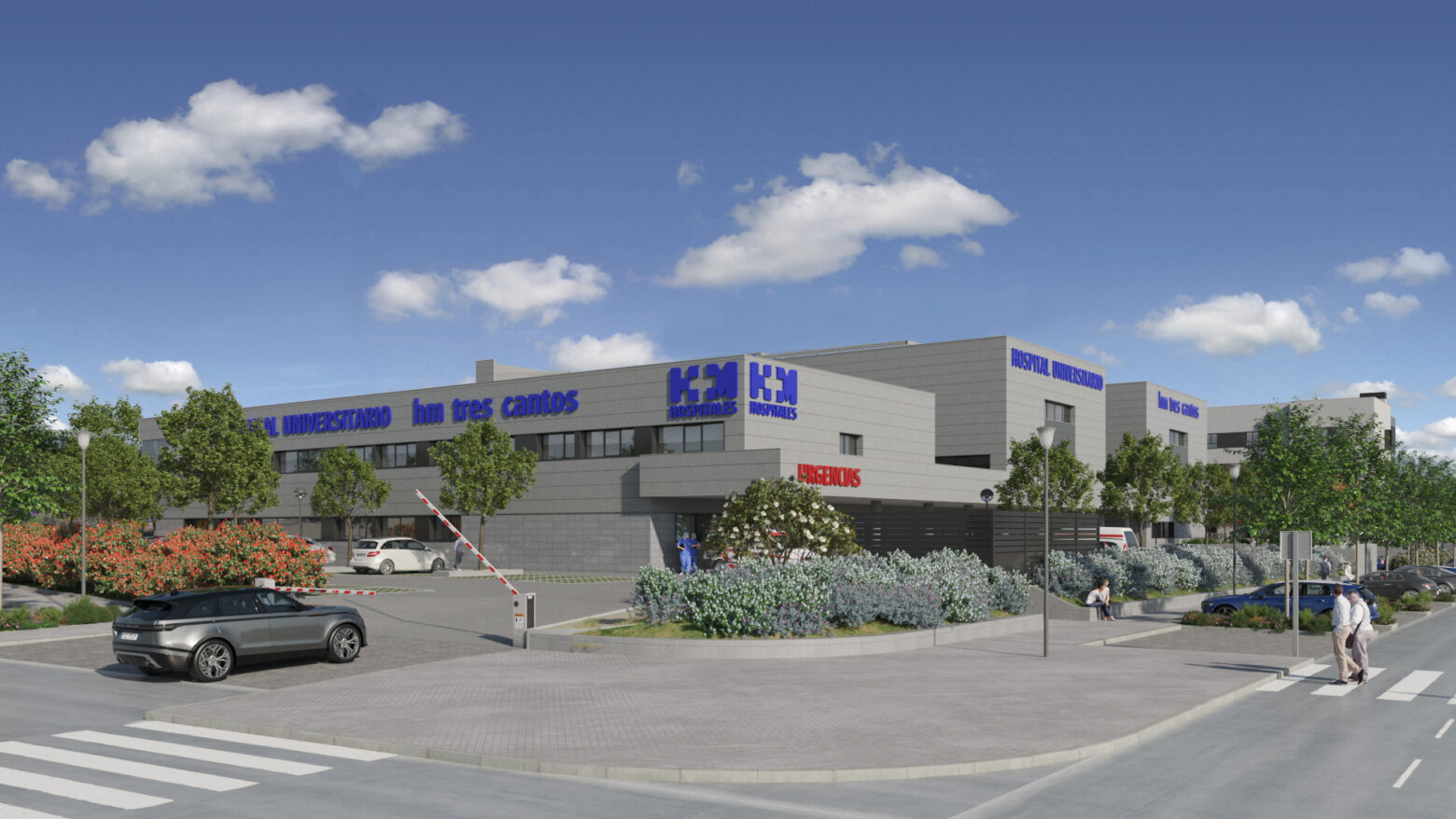 Imagen de la fachada del hospital hm tres cantos scaled